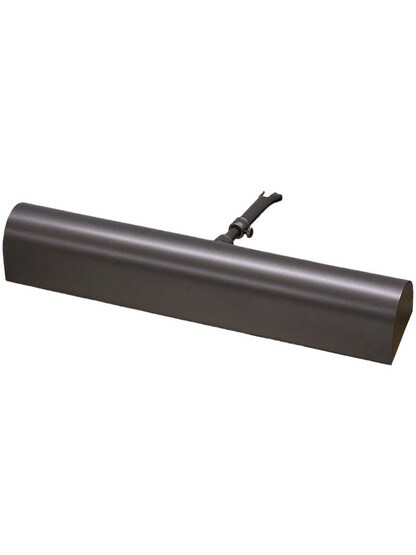 Traditional 14 inch Picture Light in Mahogany Bronze.